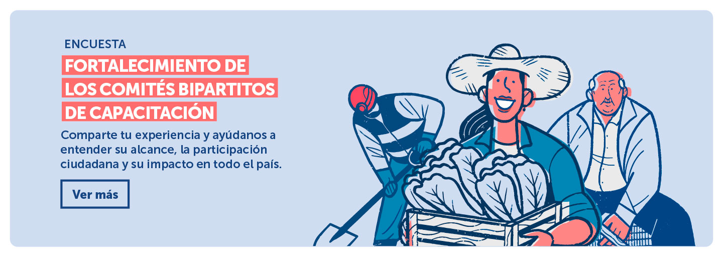 ENCUESTA: Fortalecimiento de los Comités Bipartitos de Capacitación