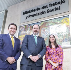 Asumen nuevas autoridades en el Ministerio del Trabajo y Previsión Social