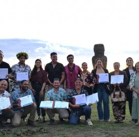 Trabajadores de Rapa Nui certifican sus competencias eléctricas a través del SENCE y ChileValora