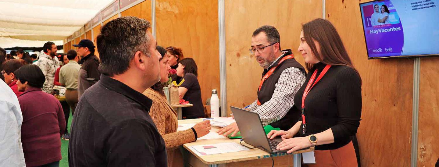 Temuco: 3 mil ofertas de empleo se ofrecerán en Feria Laboral #Hay Vacantes este martes