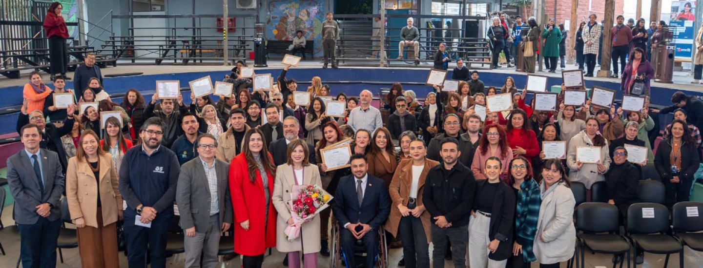 Capacitación para el empleo real en el Gran Santiago: Más de 60 personas se gradúan en cursos estratégicos del Sence