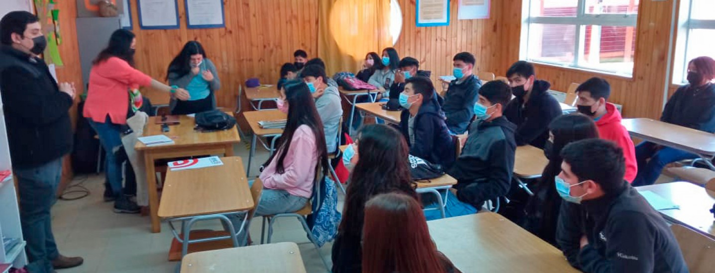 Jóvenes del sector rural de Pullinque se capacitan por Sence en cuidado básico de ganado
