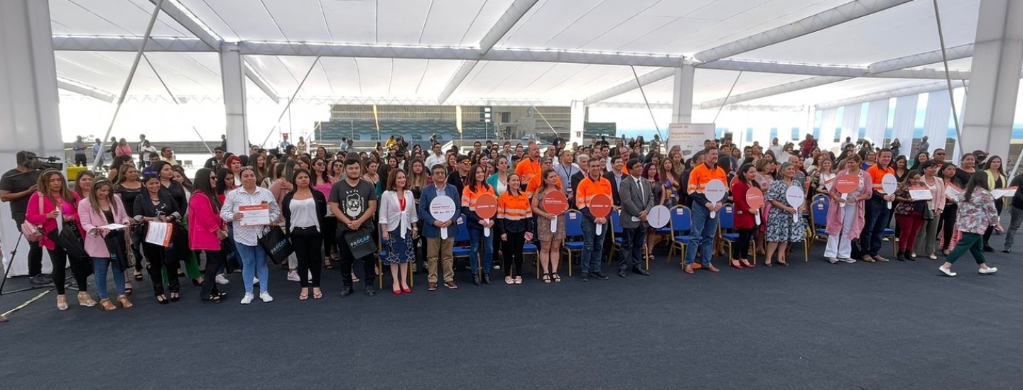 209 personas se capacitaron en el programa Nuevos Tesoros en Antofagasta