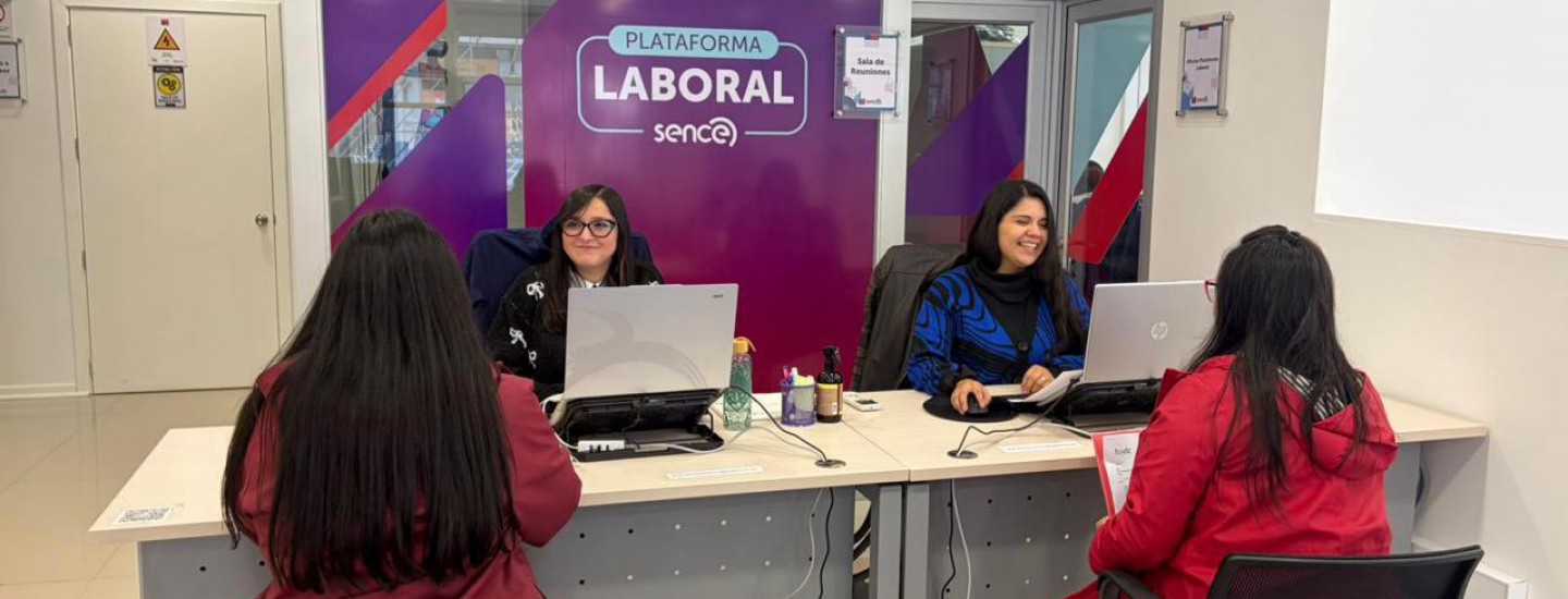 SENCE generó más de 400 vacantes laborales en Los Lagos y fortalece su Plataforma Laboral en el territorio.