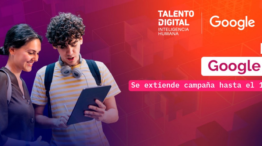 Hasta el 17 de junio: Se extiende plazo de postulación a becas Google 2026 